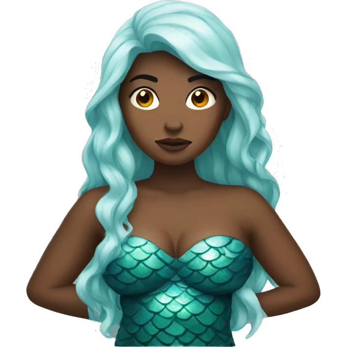 Heavy mermaid  emoji