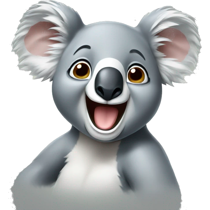 koala laughing emoji