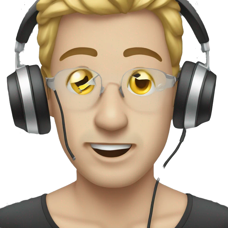 Listen music  emoji