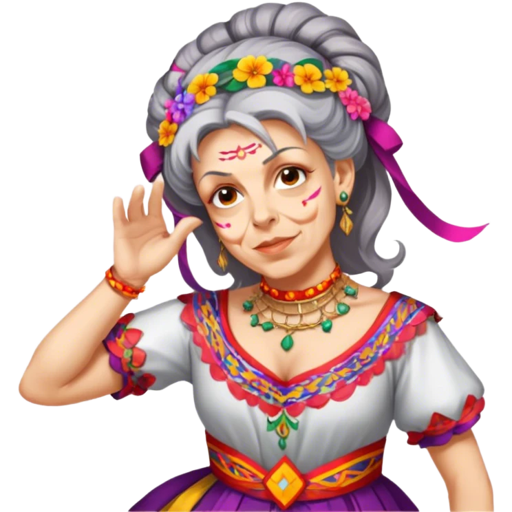 Traditional Dancer emoji