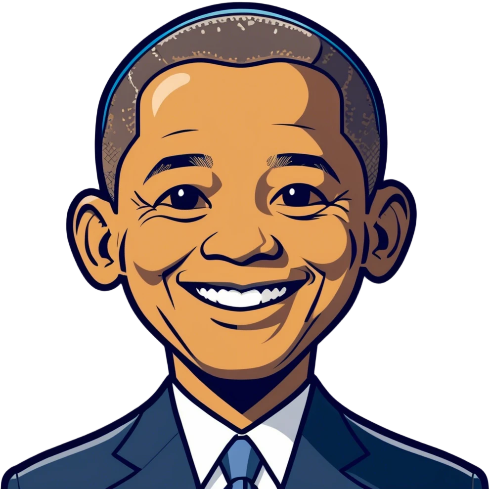 Fat Obama  emoji