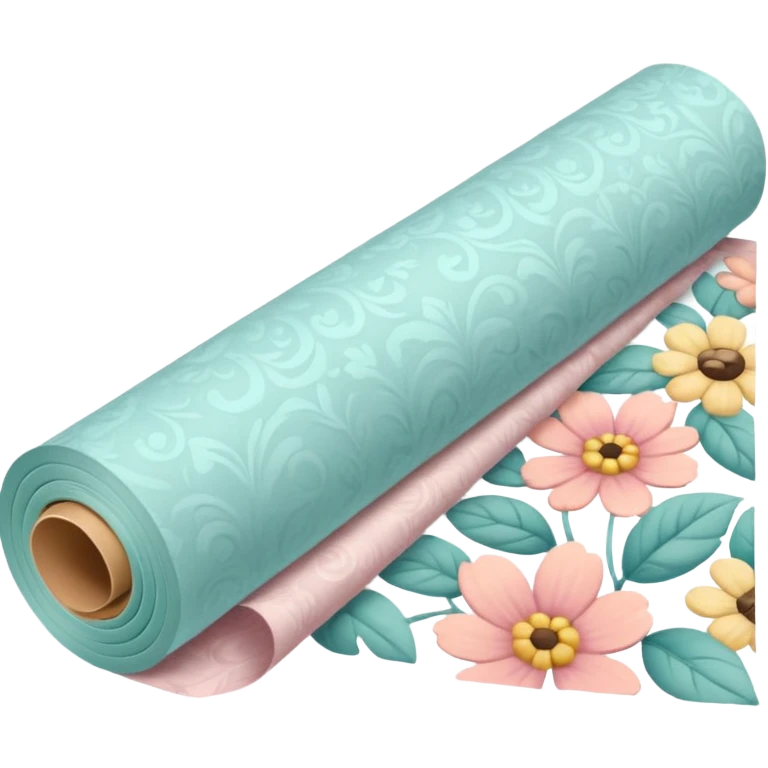 Roll of wallpaper emoji