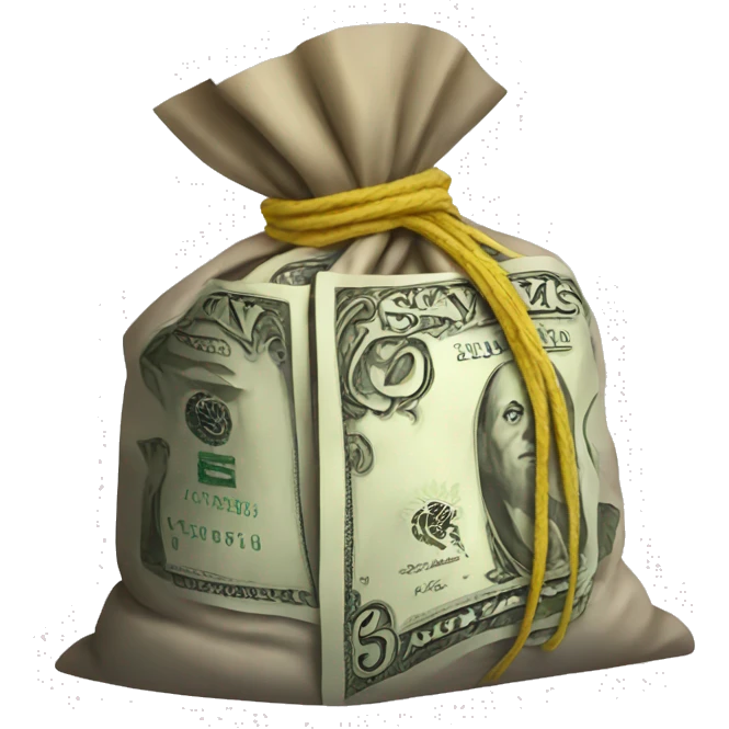 bag of money emoji
