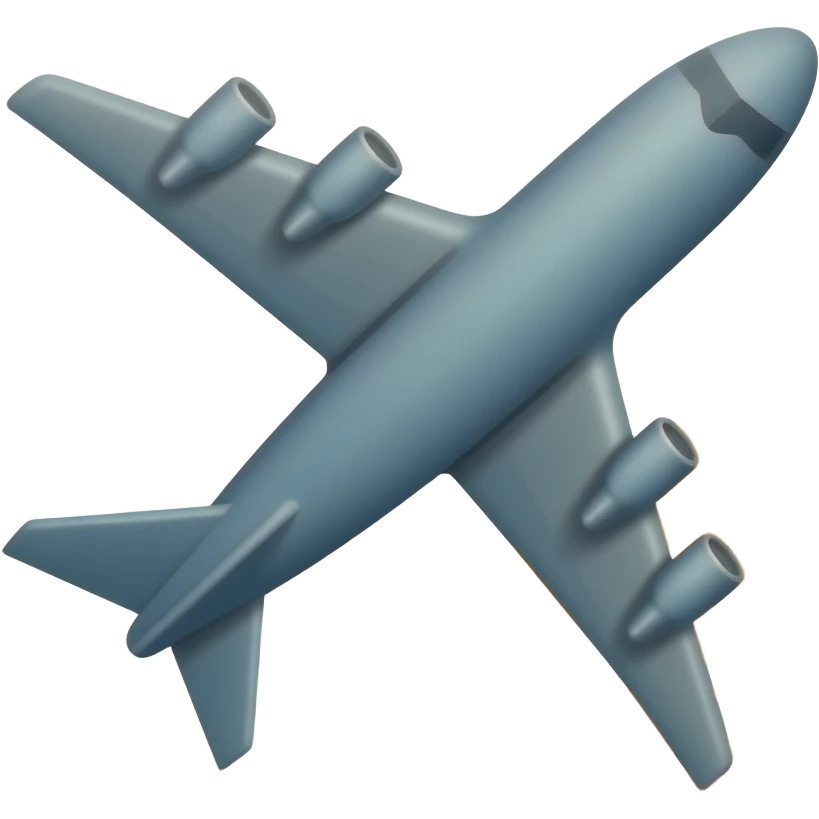 Simple Southwest airplane icon emoji