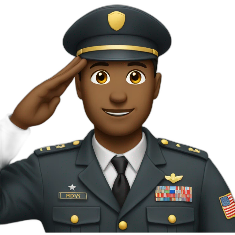 Salute  emoji