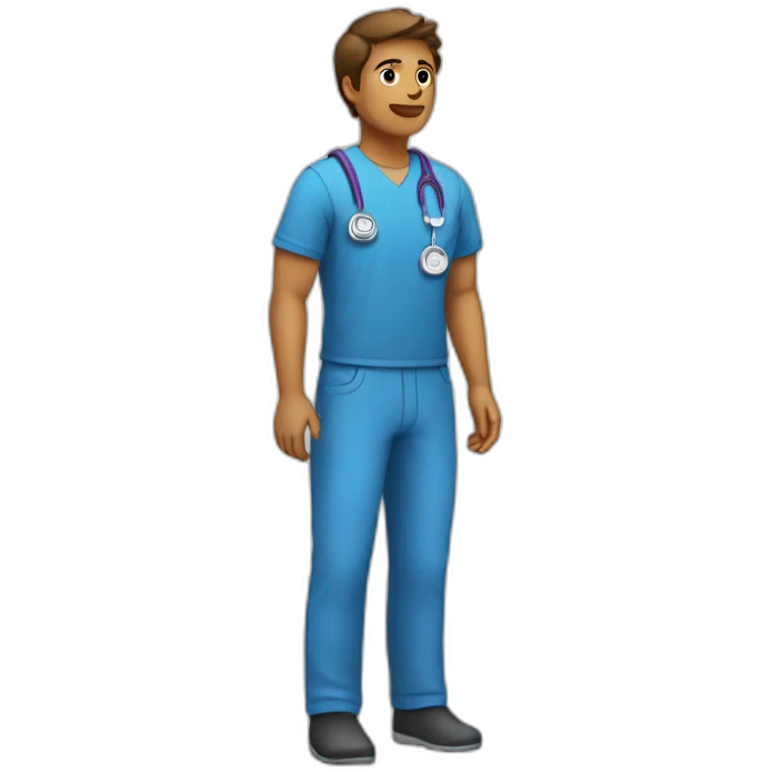 fisioterapeuta-asustado emoji