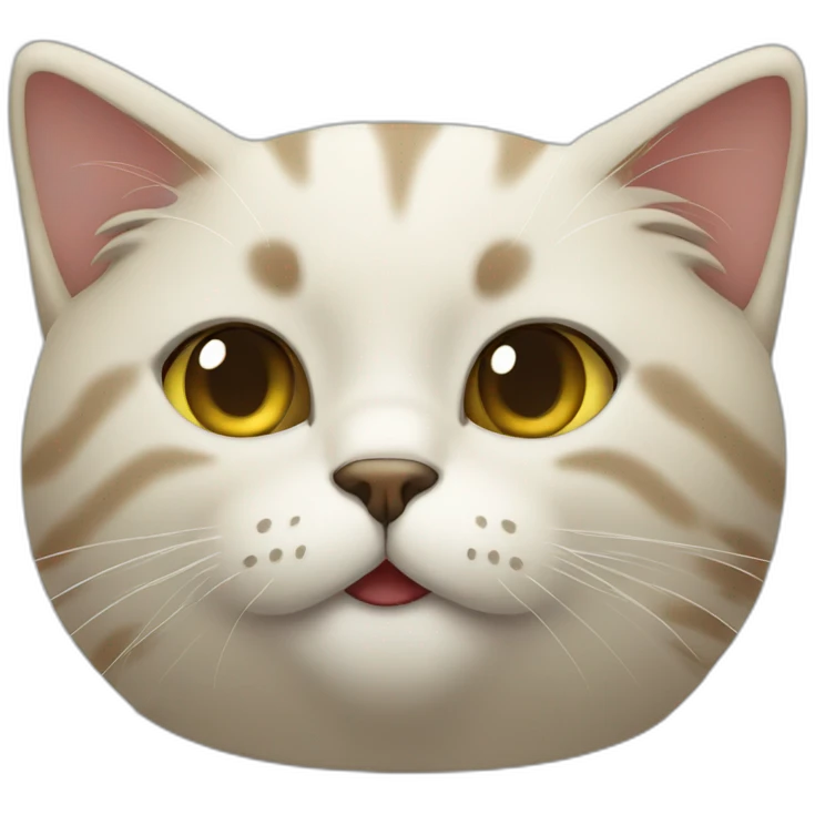 Cat like money emoji
