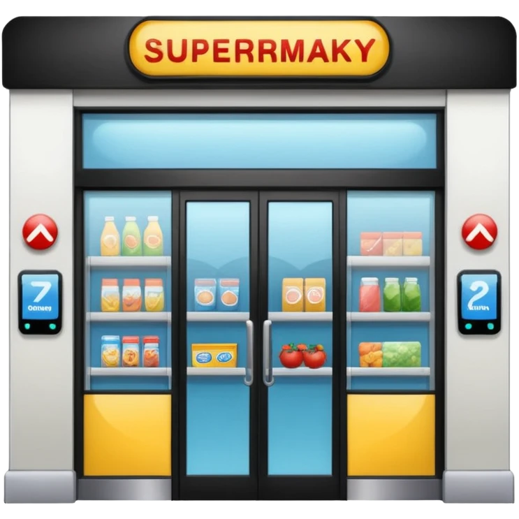 Entrada do Supermercado emoji