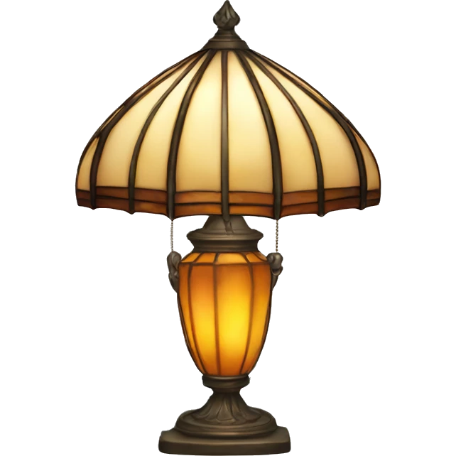 Tiffany lamp emoji