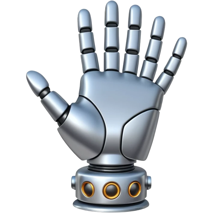 robot hand emoji