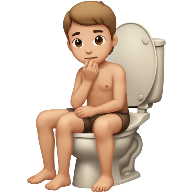 person pooping emoji
