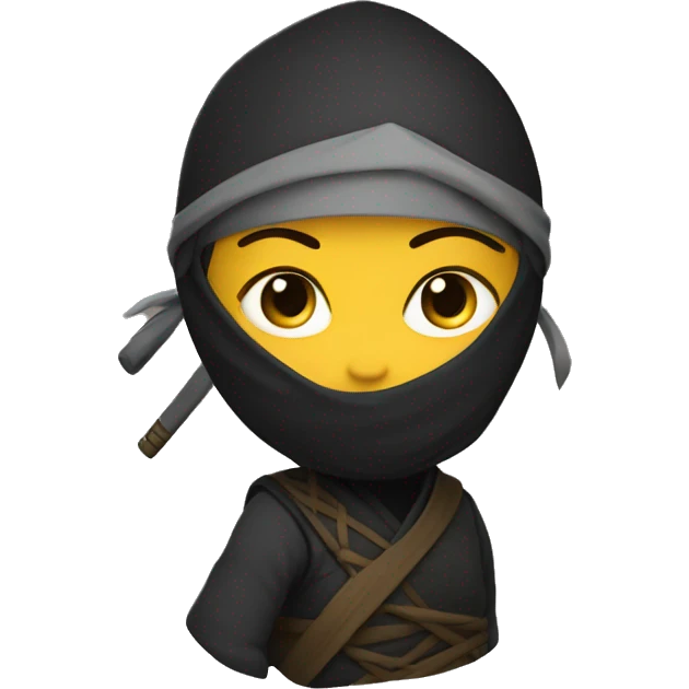 Ninja mujer emoji
