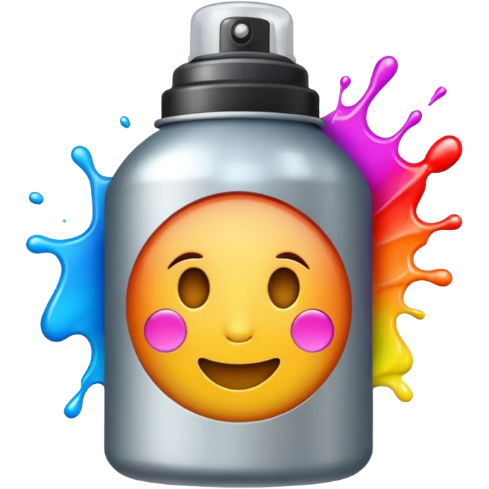 Spray paint emoji