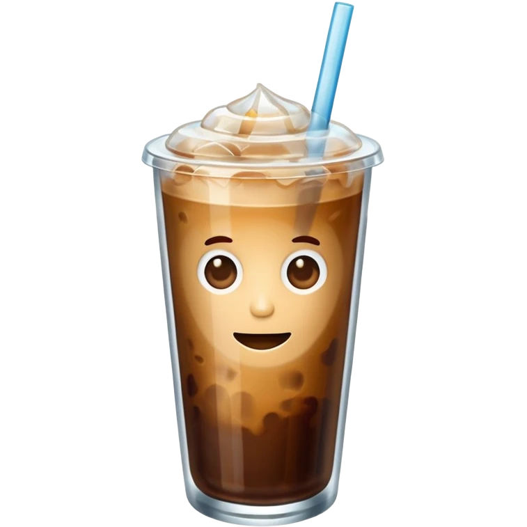 Iced coffe emoji