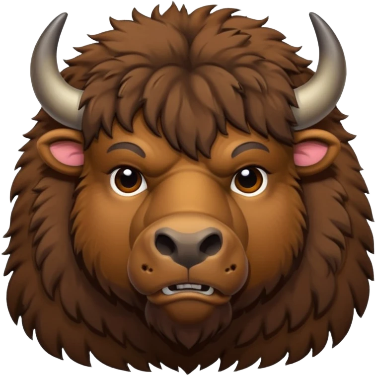 american bison emoji