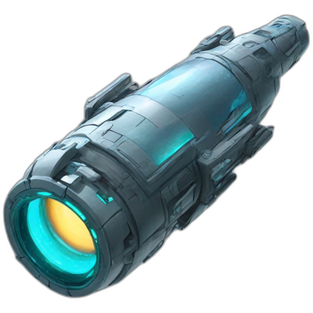 futuristic Supernova Launcher emoji