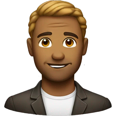 good looking man emoji