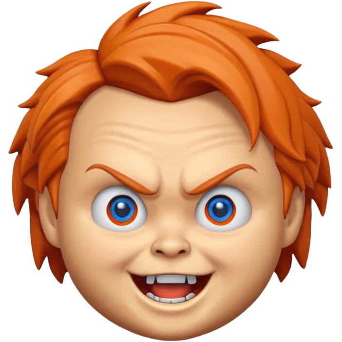 Un emojin de chuky emoji