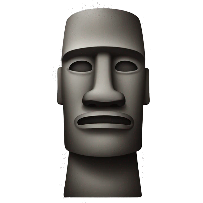 Moai emoji