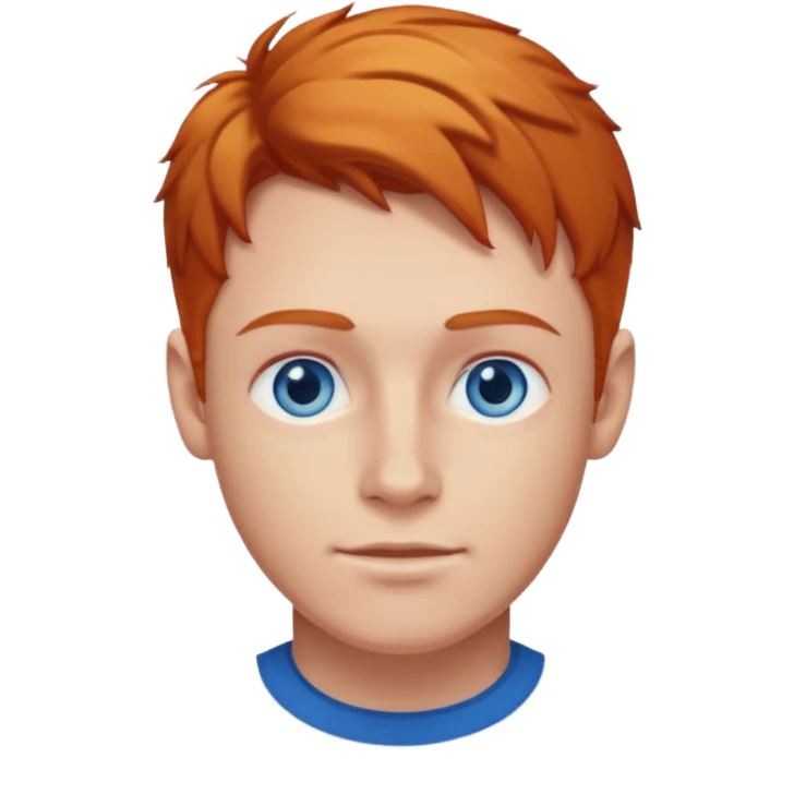 Why is he blonde make him ginger emoji