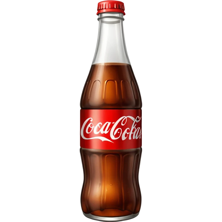 Coke glass bottle emoji