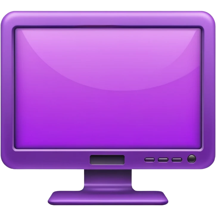 purple lcd monitor emoji