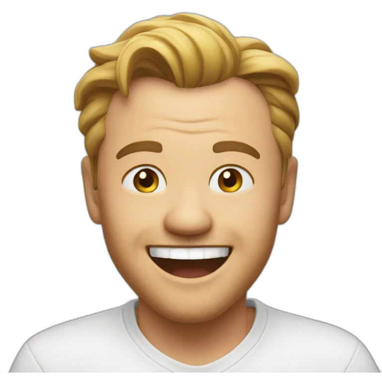 di caprio laugh emoji