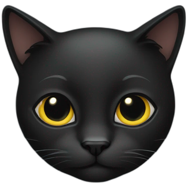 black cat emoji