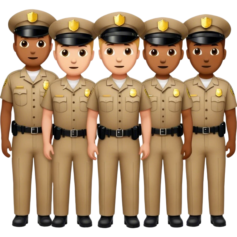 Male corrections officers  emoji