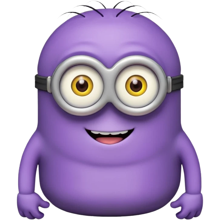 Minion violet emoji