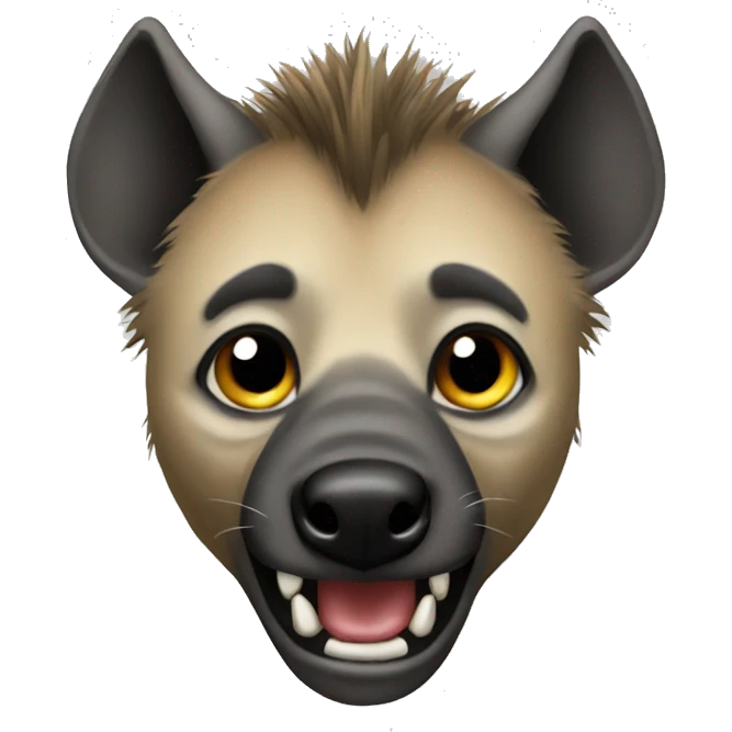 Hyena emoji