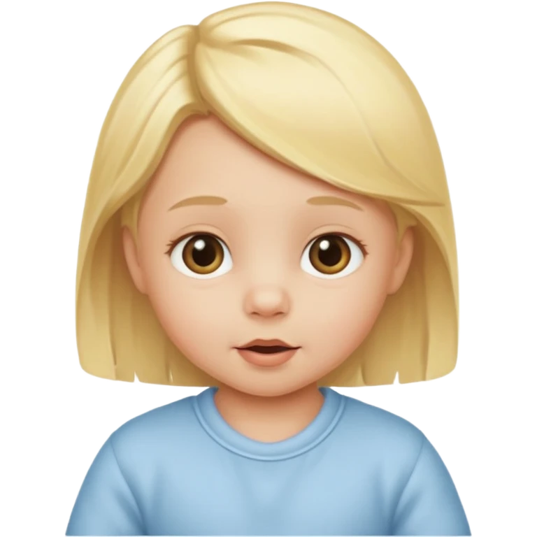 blonde baby emoji