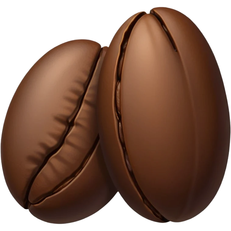 two coffee beans together emoji