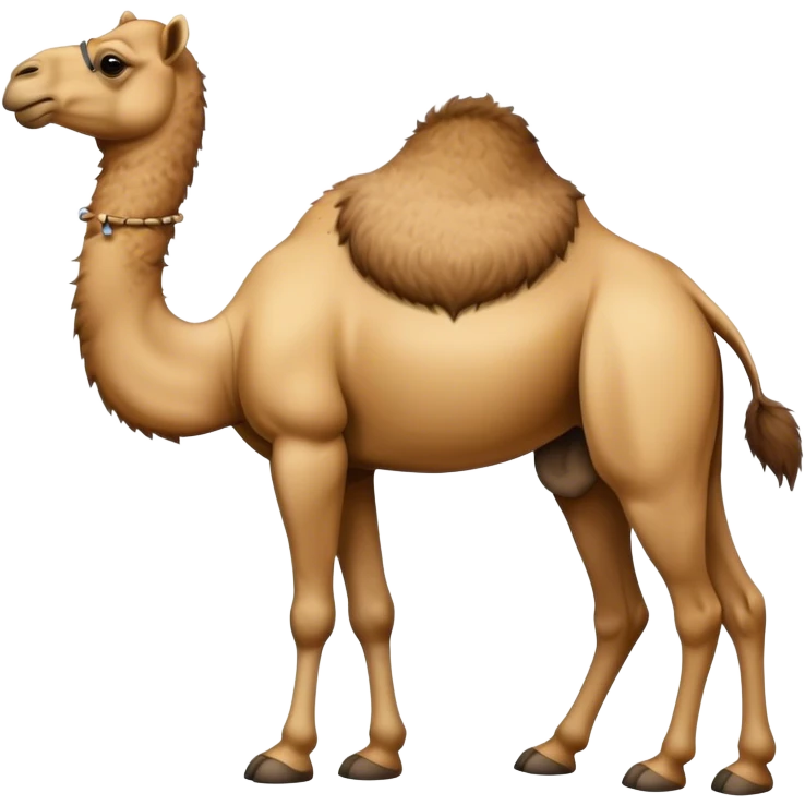 Camel with feet emoji