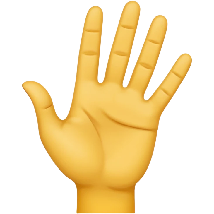 Make a YVL hand emoji doing the YVL hand signal emoji