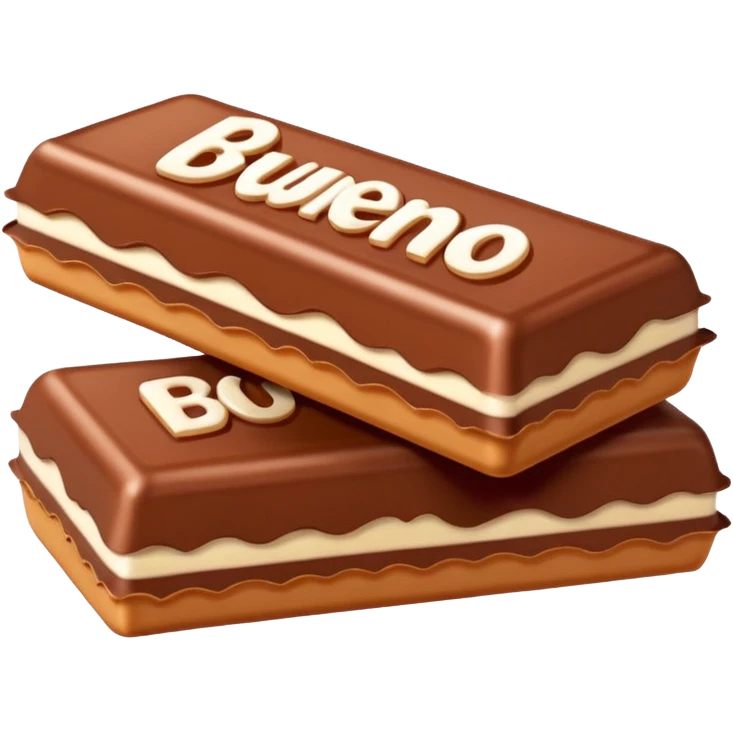 Le chocolat Kinder bueno emoji