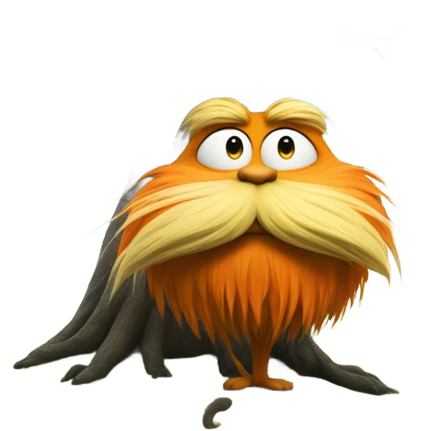 the lorax with a tree emoji