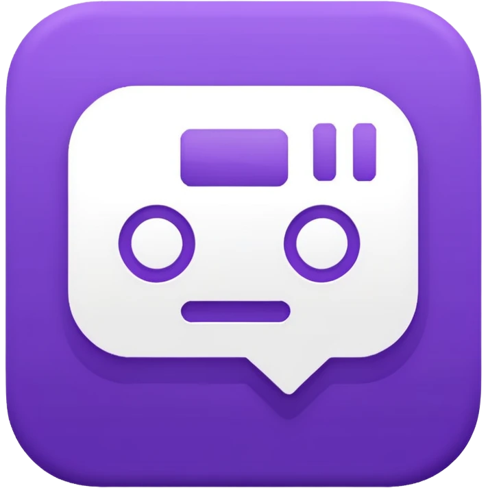 twitch tv logo emoji