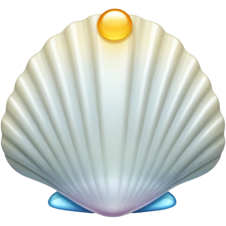 Coquille blanc emoji