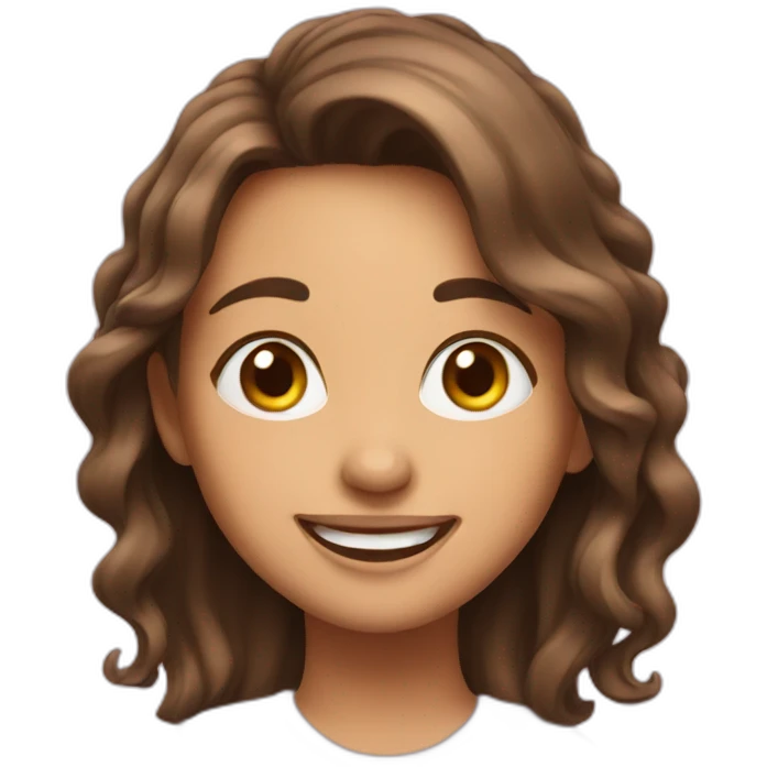 Happy girl emoji