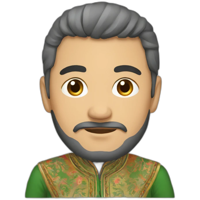 Uzbek-in-chapan emoji
