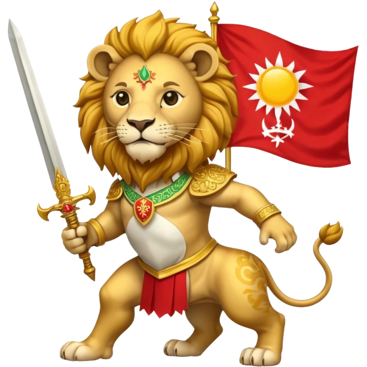 🇮🇷☀️🗡🦁 emoji