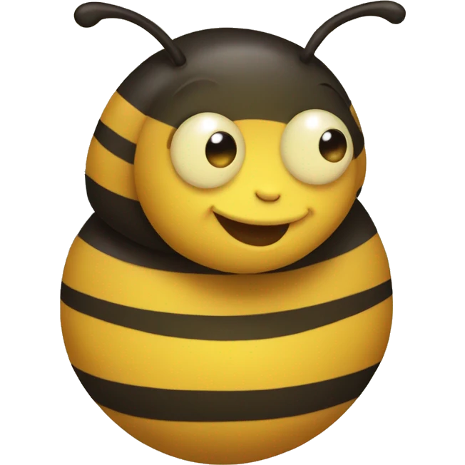 Cute bee emoji