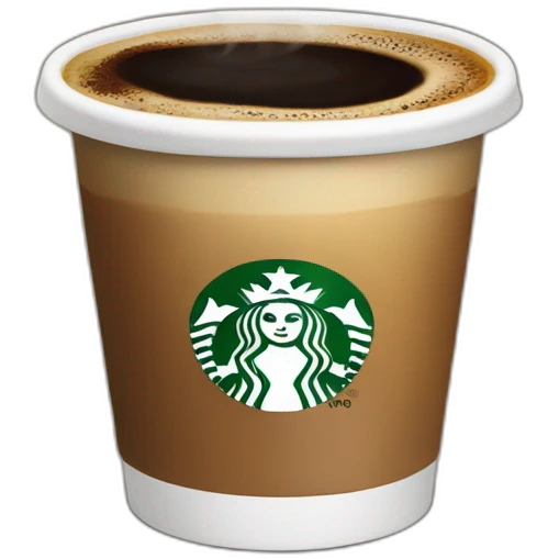 HOT CUBAN COFFEE STARBUCKS emoji