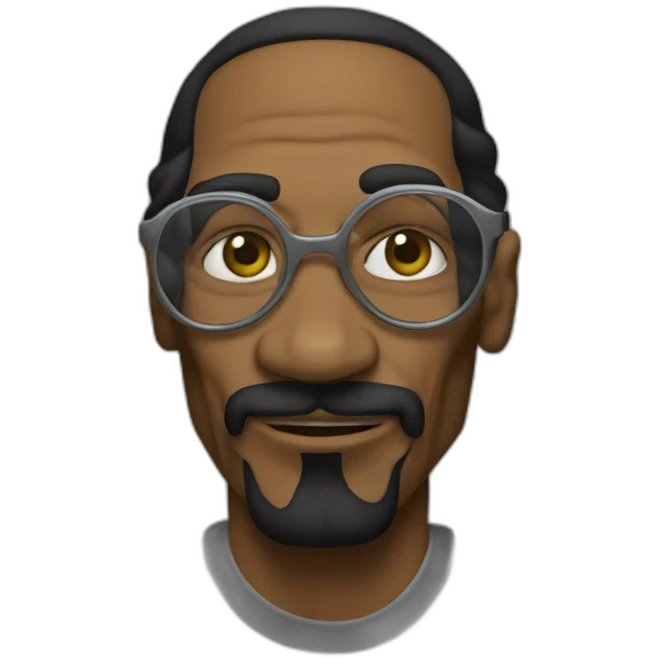 Snoop Dog singer smokke emoji