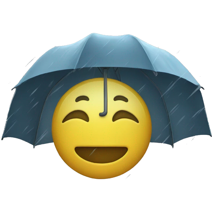 rain emoji