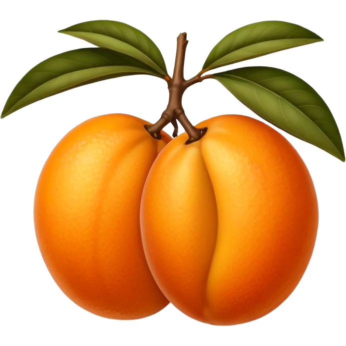 Loquat emoji emoji