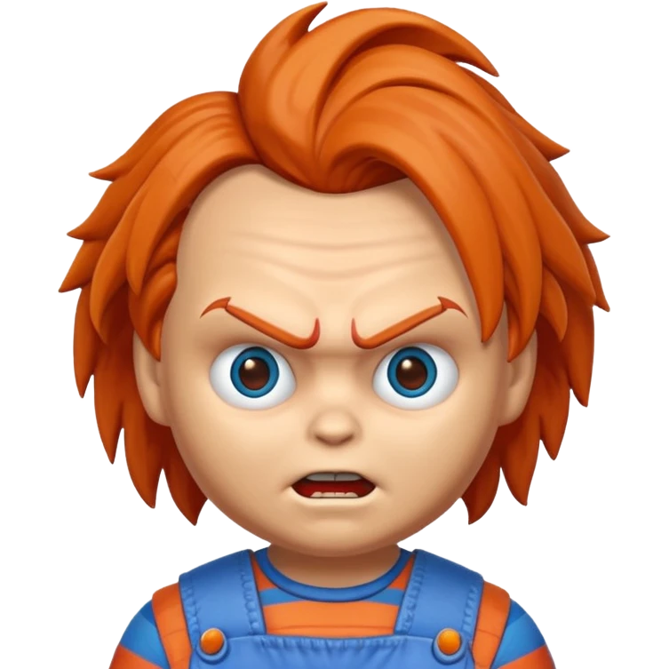 Un emojin de chuky emoji