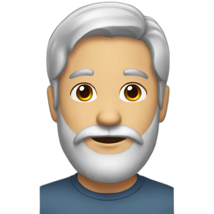 beard man emoji