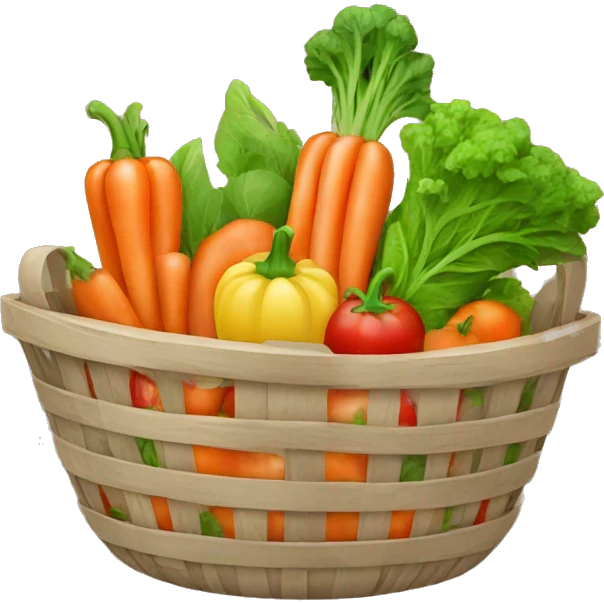 vegetable basket emoji